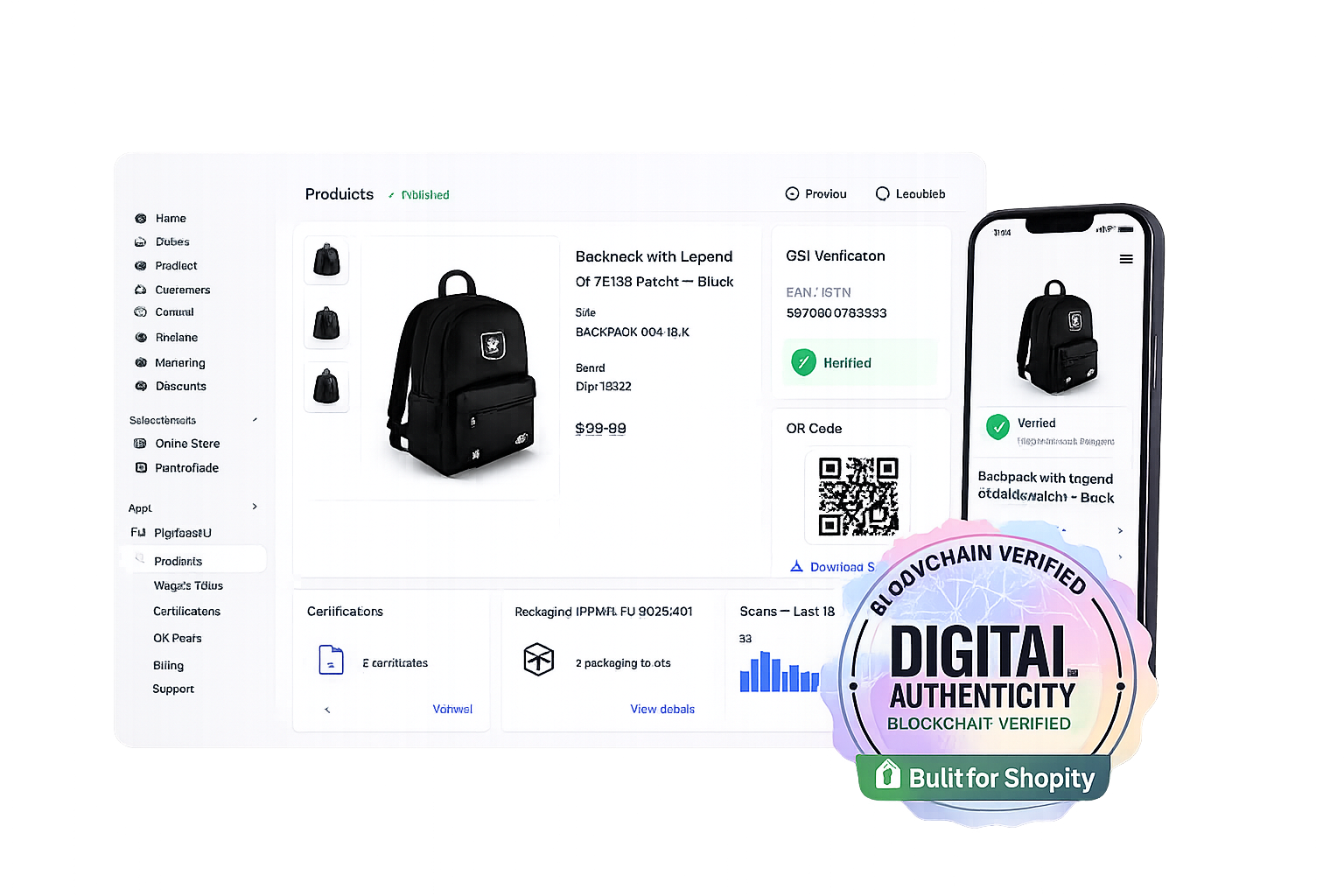 Digi Pass EU dashboard and storefront widget preview